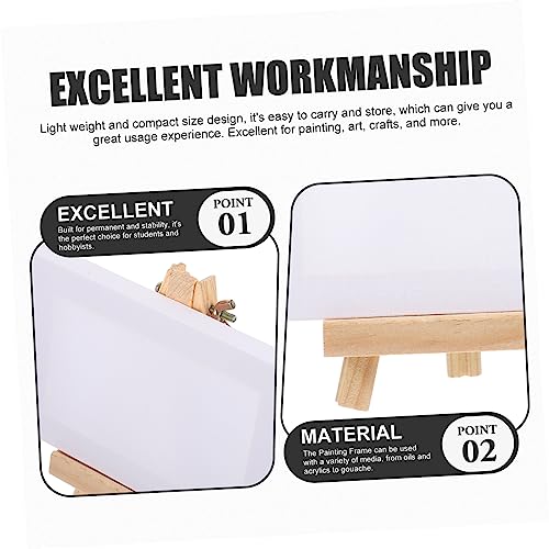 jojofuny 2 Sätze Teiliges Easel für Ölmalerei Malrahmen mit Stabiler Konstruktion für Hobbykünstler Leinwandhalter jojofuny 2 Sätze Teiliges Easel für Ölmalerei Malrahmen mit Stabiler Konstruktion für Hobbykünstler Leinwandhalter von jojofuny