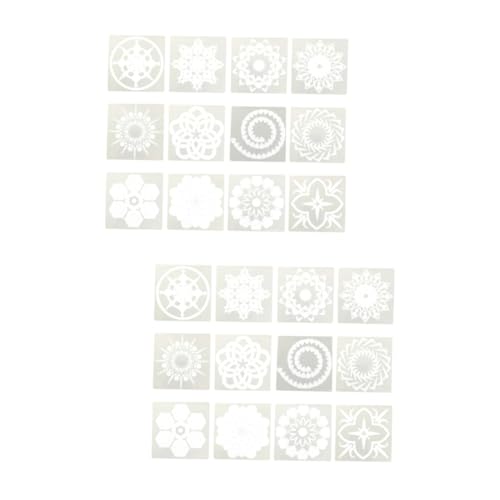 jojofuny 2 Sätze Teiliges Mandala Schablonen Set Diy Schablonen Für Malerei Kunsthandwerk Hollow Out Design Für Wanddekoration Scrapbooking Für Einzigartige Diy Projekte 12 Stück * 2 jojofuny 2 Sätze Teiliges Mandala Schablonen Set Diy Schablonen Für Malerei Kunsthandwerk Hollow Out Design Für Wanddekoration Scrapbooking Für Einzigartige Diy Projekte 12 Stück * 2 von jojofuny