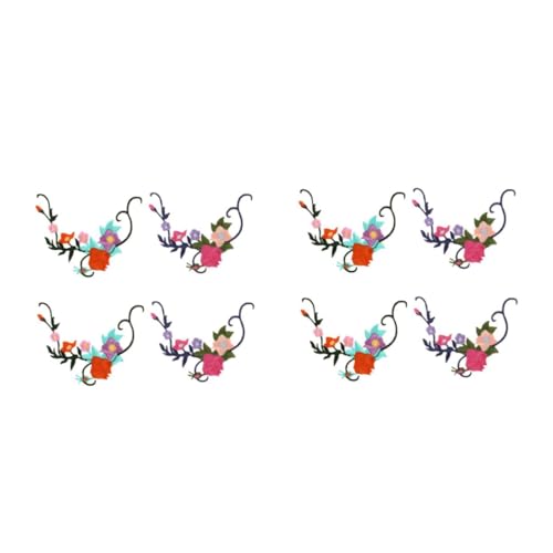 jojofuny 2 Sätze Teiliges Rosen Stickerei Aufnäher Für Diy Kleidung Applikationen Für Taschen Hüte Und Schuhe Verarbeitung Haltbare Dekoration Für Kleidung Und Bastelprojekte 4 Stück * 2 jojofuny 2 Sätze Teiliges Rosen Stickerei Aufnäher Für Diy Kleidung Applikationen Für Taschen Hüte Und Schuhe Verarbeitung Haltbare Dekoration Für Kleidung Und Bastelprojekte 4 Stück * 2 von jojofuny