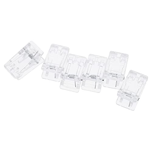 jojofuny 2 Sätze Transparente Ausweisclips Praktische Büroklammern Für Namensschilder Id Karten Und Aus Umweltfreundlichem Acryl Für Messen Meetings Und Büroangestellte 30 Stück * 2 von jojofuny