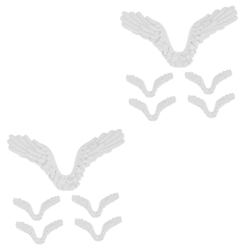jojofuny 2 Sätze Weiße Engel Dekoration Engel Bastelbedarf Diy Ornamente Für Projekte Leichte Kunststoff Für Zuhause 5 Stück * 2 jojofuny 2 Sätze Weiße Engel Dekoration Engel Bastelbedarf Diy Ornamente Für Projekte Leichte Kunststoff Für Zuhause 5 Stück * 2 von jojofuny