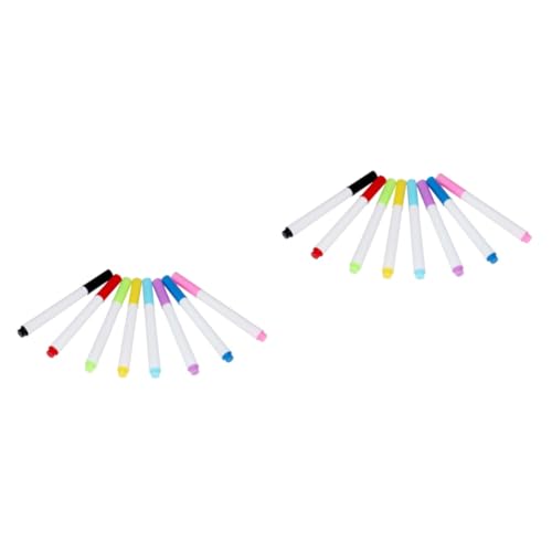 jojofuny 2 Sätze Whiteboard-stift Farbe Bunt Löschbar Kleinkinder Trocken Abwischbare Stifte Tragbarer, Trocken Abwischbarer Marker Whiteboard-marker Plastik 8 Stücke * 2 jojofuny 2 Sätze Whiteboard-stift Farbe Bunt Löschbar Kleinkinder Trocken Abwischbare Stifte Tragbarer, Trocken Abwischbarer Marker Whiteboard-marker Plastik 8 Stücke * 2 von jojofuny