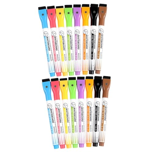 jojofuny 2 Sätze Whiteboard-stift Planke Schule Wischen Weiß Löschbar Radiergummi Whiteboard-markerstifte Trocken Abwischbare Stifte Für Whiteboards Abwaschbare Marker Gefühlt 8 Stücke * 2 jojofuny 2 Sätze Whiteboard-stift Planke Schule Wischen Weiß Löschbar Radiergummi Whiteboard-markerstifte Trocken Abwischbare Stifte Für Whiteboards Abwaschbare Marker Gefühlt 8 Stücke * 2 von jojofuny