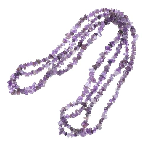 jojofuny 2 Saiten Perlenstränge für Diy Schmuckherstellung Natürliche Splitter für Armbänder Vielseitige Perlenstränge für Kreative Schmuckprojekte von jojofuny