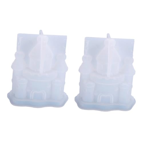 jojofuny 2 Stck. Diy Silikonform für Castle Statue Handcraft Mold für Bastelprojekte für Epoxidharz Gießformen und Dekorationen Verschiedenen Farben jojofuny 2 Stck. Diy Silikonform für Castle Statue Handcraft Mold für Bastelprojekte für Epoxidharz Gießformen und Dekorationen Verschiedenen Farben von jojofuny