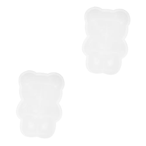 jojofuny 2 Stck. Diy Silikonform für Große Dekorationen Epoxid Gießform für Handgemachte Ornamente Transparent Leicht zu Reinigen und Wiederverwendbar von jojofuny