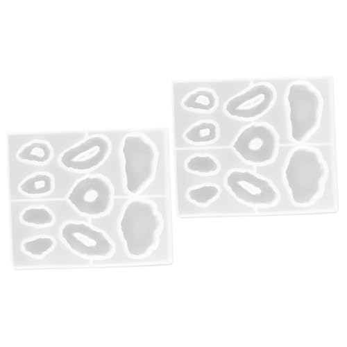 jojofuny 2 Stck. Silikonform für Diy Schmuckanhänger Langlebige Sichere Gießform aus Flexiblem Silikon Geeignet für Kreative Ohrringe und Handgefertigte Dekorationen Vielseitige jojofuny 2 Stck. Silikonform für Diy Schmuckanhänger Langlebige Sichere Gießform aus Flexiblem Silikon Geeignet für Kreative Ohrringe und Handgefertigte Dekorationen Vielseitige von jojofuny