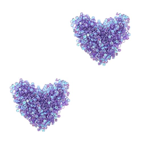 jojofuny 2 Stück 1 Dekorationsmaterialien Mit Pailletten Pailletten-bastelarbeiten Funkeln Stickerei Pailletten Runden Handwerk Hotfix Schillernder Glitzer Nähen Farbig Violet Acryl jojofuny 2 Stück 1 Dekorationsmaterialien Mit Pailletten Pailletten-bastelarbeiten Funkeln Stickerei Pailletten Runden Handwerk Hotfix Schillernder Glitzer Nähen Farbig Violet Acryl von jojofuny