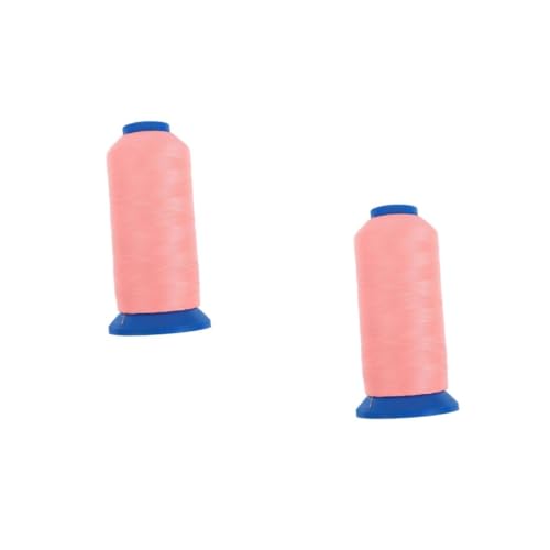 jojofuny 2 Stück 3000 Nachtlicht Nähmaschine Nähgarn Leuchtendes Stickgarn Nähen Stickerei Glühgarn Stickfaden Glühen Nähfäden Stricken 3000 Yards Glühfaden von jojofuny