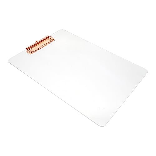 jojofuny 2 Stück Acryl Clipboard Leichtes und Tragbares Schreibbrett für Büro und Schule Multifunktionales Datei Clipboard für Lehrer Studenten und Büroangestellte zur Organisation von jojofuny 2 Stück Acryl Clipboard Leichtes und Tragbares Schreibbrett für Büro und Schule Multifunktionales Datei Clipboard für Lehrer Studenten und Büroangestellte zur Organisation von von jojofuny