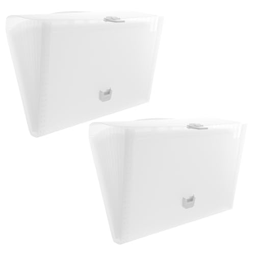 jojofuny 2 Stück Aktenordner mit Fächern Erweiterbarer Aktenhalter mit Praktischem Griff Transparenter Papierorganizer für Büro Schule und Klassenzimmer Vielseitiger Dokumenten-organizer jojofuny 2 Stück Aktenordner mit Fächern Erweiterbarer Aktenhalter mit Praktischem Griff Transparenter Papierorganizer für Büro Schule und Klassenzimmer Vielseitiger Dokumenten-organizer von jojofuny