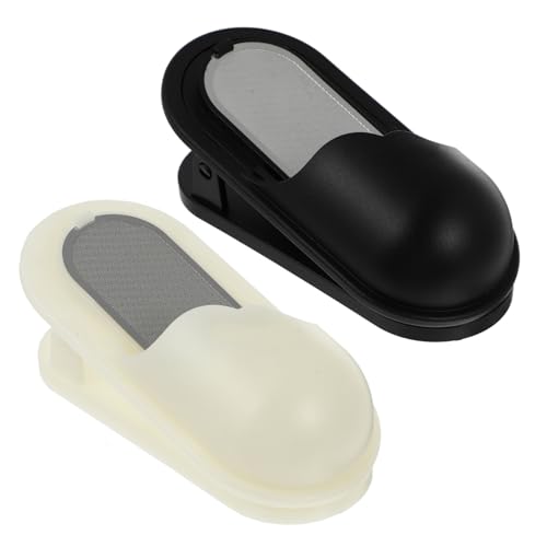 jojofuny 2 Stück Bleistiftspitzer für Skizzen Clip Design Geeignet für Künstler und Zeichner Kompakt und für Buntstifte und Zeichenbleistifte jojofuny 2 Stück Bleistiftspitzer für Skizzen Clip Design Geeignet für Künstler und Zeichner Kompakt und für Buntstifte und Zeichenbleistifte von jojofuny
