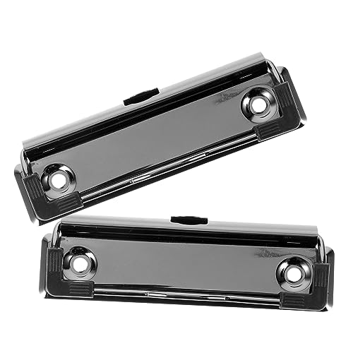 jojofuny 2 Stück Büro Klemmbretter Schlüssel Clips Schreibwaren Zwischenablage Schwer Planke Dokumentenklemme Aktenhalter Klemmbrettklemmen Binder-clip-dekorationen Datei-clip Abs Black jojofuny 2 Stück Büro Klemmbretter Schlüssel Clips Schreibwaren Zwischenablage Schwer Planke Dokumentenklemme Aktenhalter Klemmbrettklemmen Binder-clip-dekorationen Datei-clip Abs Black von jojofuny