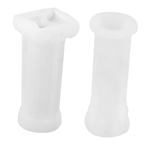 jojofuny 2 Stück Diy Silikonformen für Duftkerzen Vintage Römische Säule und Lotus Säule Gießform Einfach zu Verwenden für Kerzenherstellung und Heimdekoration jojofuny 2 Stück Diy Silikonformen für Duftkerzen Vintage Römische Säule und Lotus Säule Gießform Einfach zu Verwenden für Kerzenherstellung und Heimdekoration von jojofuny