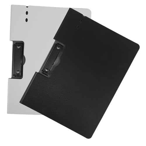jojofuny 2 Stück Dokumentenmappe mit Metallklammern und Staubdicht Stabile Aktenordner für Büro und Schule Design Organisieren von Unterlagen jojofuny 2 Stück Dokumentenmappe mit Metallklammern und Staubdicht Stabile Aktenordner für Büro und Schule Design Organisieren von Unterlagen von jojofuny