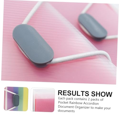 jojofuny 2 Stück Fächermappen Rainbow Ticket Holder mit Fächern Faltbare Kunststoff akkordeon organizer für Dokumente Quittungen und Belege Praktischer Ordner für Büro Schule und Reisen jojofuny 2 Stück Fächermappen Rainbow Ticket Holder mit Fächern Faltbare Kunststoff akkordeon organizer für Dokumente Quittungen und Belege Praktischer Ordner für Büro Schule und Reisen von jojofuny