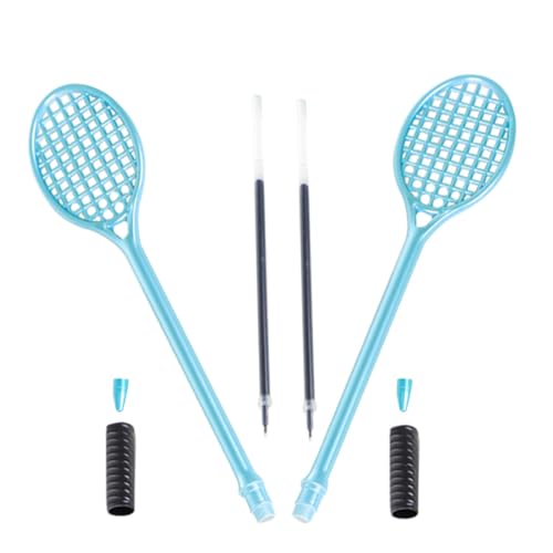 jojofuny 2 Stück Feinspitze Kugelschreiber Badminton-schläger Design Glattes Schreiben Präzise Notizen und Skizzen Blau-schwarze Tinte Kreative Stifte für Büro Schule Studenten jojofuny 2 Stück Feinspitze Kugelschreiber Badminton-schläger Design Glattes Schreiben Präzise Notizen und Skizzen Blau-schwarze Tinte Kreative Stifte für Büro Schule Studenten von jojofuny