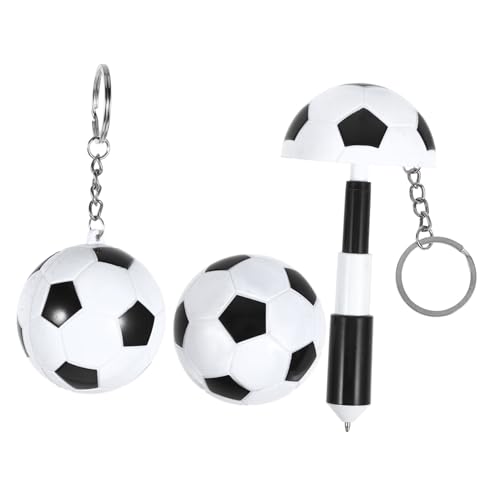 jojofuny 2 Stück Fußball Stifte Süße Schreibwaren Stifte Fußball Kugelschreiber Fußball Schlüsselanhänger Für Mini Fußball Kugelschreiber Sport Neuheit Fußball Stift Schule jojofuny 2 Stück Fußball Stifte Süße Schreibwaren Stifte Fußball Kugelschreiber Fußball Schlüsselanhänger Für Mini Fußball Kugelschreiber Sport Neuheit Fußball Stift Schule von jojofuny