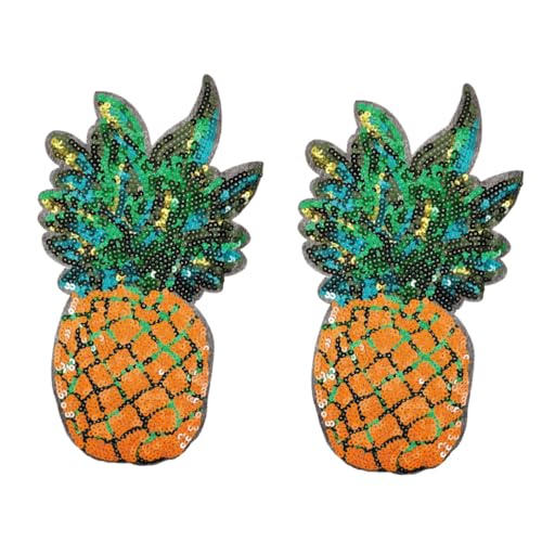 jojofuny 2 Stück Kleiderflicken Flicken für Kleidung Party gestickte Aufnäher bestickt Hallo kleine Eisenflecken zarte Nähflicken dekorative Fellflecken Hutflecken Polyester von jojofuny