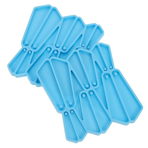 jojofuny 2 Stück Messerförmige Ohrringform für Ohrringe epoxidharz Silikonform zur Herstellung von Anhängern handwerkliche Herstellung von Formen DIY Bastelform Kieselgel Blau jojofuny 2 Stück Messerförmige Ohrringform für Ohrringe epoxidharz Silikonform zur Herstellung von Anhängern handwerkliche Herstellung von Formen DIY Bastelform Kieselgel Blau von jojofuny