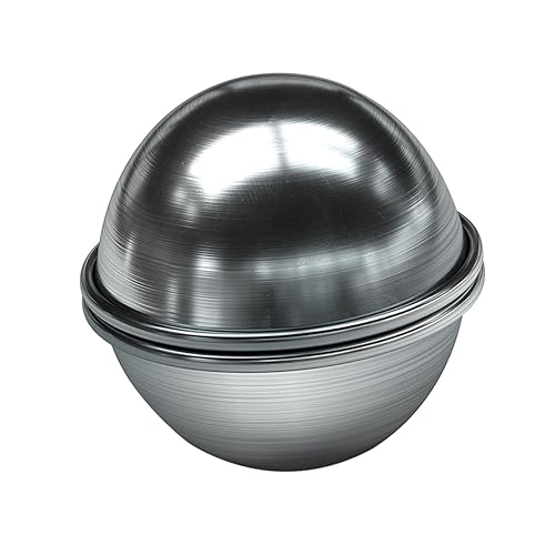 jojofuny 2 Stück Metall Badebomben Form Teiliges Langlebig Sicher Ergonomisch für DIY Badekugeln Gießen Selbst Machen Badespaß Badewanne Vielseitig für Schokolade Käse Mousse jojofuny 2 Stück Metall Badebomben Form Teiliges Langlebig Sicher Ergonomisch für DIY Badekugeln Gießen Selbst Machen Badespaß Badewanne Vielseitig für Schokolade Käse Mousse von jojofuny