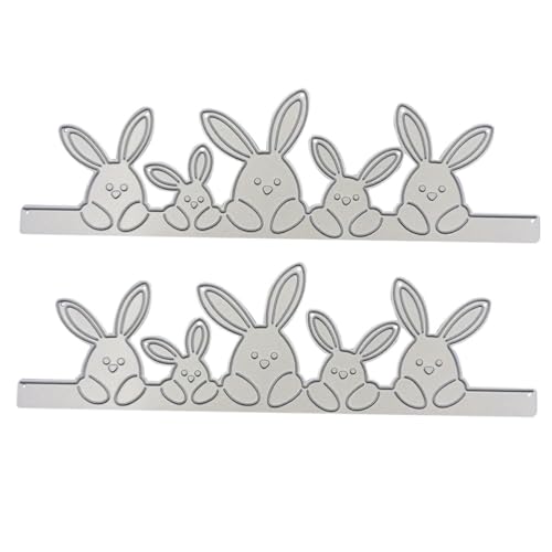 jojofuny 2 Stück Präge Messer Form Ostern Stanzformen Prägeschablonen Hasen Stanzteile Für Papierkarten Sammelalbum Häschen Stanzformen Stahl Mit Hohem Kohlenstoffgehalt Silber jojofuny 2 Stück Präge Messer Form Ostern Stanzformen Prägeschablonen Hasen Stanzteile Für Papierkarten Sammelalbum Häschen Stanzformen Stahl Mit Hohem Kohlenstoffgehalt Silber von jojofuny