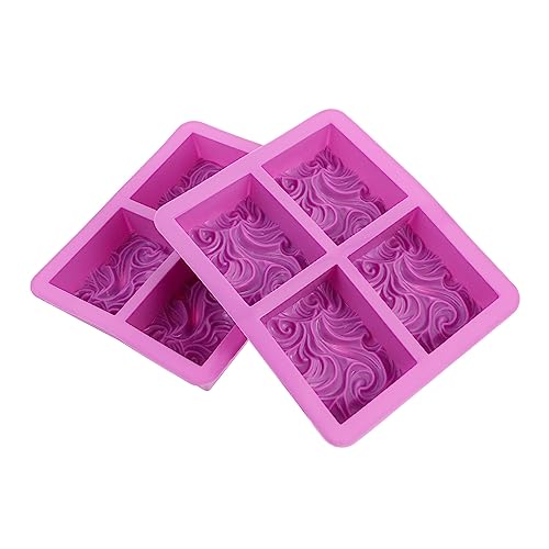 jojofuny 2 Stück Seifenform Hohlraum Geformt Duft Seifenherstellung Kuchen Form Der Meereswelle Kerzenform Für Aromatherapie Meereswellenform Silikonform Für Seife Violett Kieselgel jojofuny 2 Stück Seifenform Hohlraum Geformt Duft Seifenherstellung Kuchen Form Der Meereswelle Kerzenform Für Aromatherapie Meereswellenform Silikonform Für Seife Violett Kieselgel von jojofuny