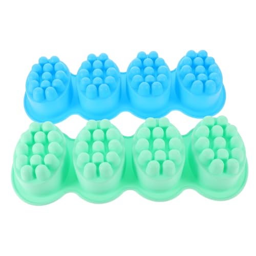 jojofuny 2 Stück Seifenform aus Silikon Form zur Seifenherstellung Seifenform für mit Oval die Silikonform Silikon-Gießformen Seifenmassageform dekorative silikonform Kieselgel jojofuny 2 Stück Seifenform aus Silikon Form zur Seifenherstellung Seifenform für mit Oval die Silikonform Silikon-Gießformen Seifenmassageform dekorative silikonform Kieselgel von jojofuny