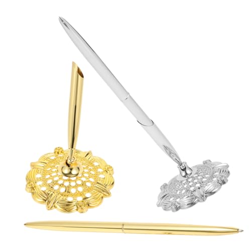 jojofuny 2 Stück Signaturstift Hochzeitsstift Stifte Zum Signieren Im Gästebuch Luxus -kugelschreiber Hochzeit Stifte Ausgefallene Stifte Für Männer Luxusstifte Für Männer Metall jojofuny 2 Stück Signaturstift Hochzeitsstift Stifte Zum Signieren Im Gästebuch Luxus -kugelschreiber Hochzeit Stifte Ausgefallene Stifte Für Männer Luxusstifte Für Männer Metall von jojofuny