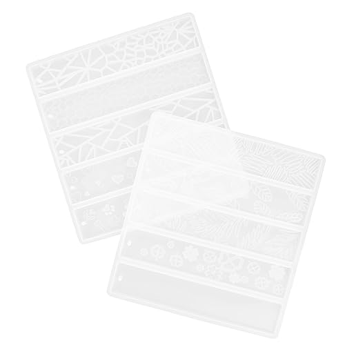 jojofuny 2 Stück Silikon Gießform für Lesezeichen DIY Craft Gießform für Buchdekoration für Epoxidharz und Bastelprojekte jojofuny 2 Stück Silikon Gießform für Lesezeichen DIY Craft Gießform für Buchdekoration für Epoxidharz und Bastelprojekte von jojofuny
