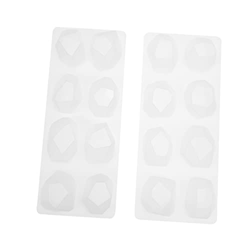 jojofuny 2 Stück Silikon Schmuckformen für Epoxidharz Unregelmäßige Geometrische Facettierte Anhänger Gießformen für Diy Halsketten und Armbänder Langlebige Reißfeste Resin Mold jojofuny 2 Stück Silikon Schmuckformen für Epoxidharz Unregelmäßige Geometrische Facettierte Anhänger Gießformen für Diy Halsketten und Armbänder Langlebige Reißfeste Resin Mold von jojofuny