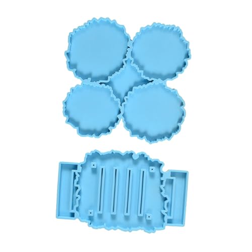 jojofuny 2 Stück Silikonform-Set für epoxidharz Epoxidform selber machen Schalenmattenform Kristall-Epoxy-Form silikonform selber machen Untersetzerform Kieselgel Blau jojofuny 2 Stück Silikonform-Set für epoxidharz Epoxidform selber machen Schalenmattenform Kristall-Epoxy-Form silikonform selber machen Untersetzerform Kieselgel Blau von jojofuny