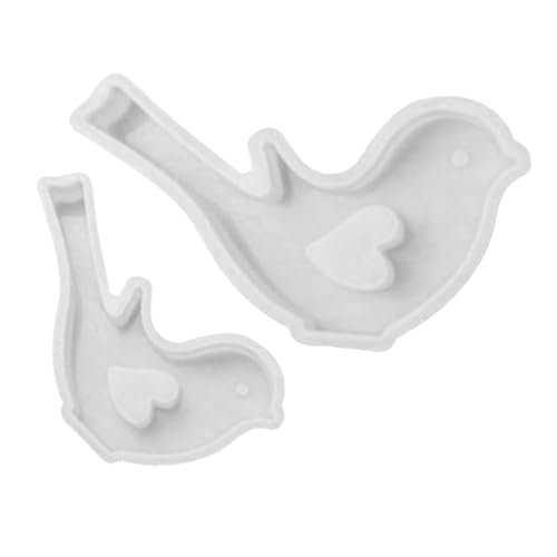 jojofuny 2 Stück Silikonform Vogel Flexible Gießform für DIY Basteln und Backen Kreative Küchenform für Fondant Kekse und Kuchen Vogelmotiv jojofuny 2 Stück Silikonform Vogel Flexible Gießform für DIY Basteln und Backen Kreative Küchenform für Fondant Kekse und Kuchen Vogelmotiv von jojofuny