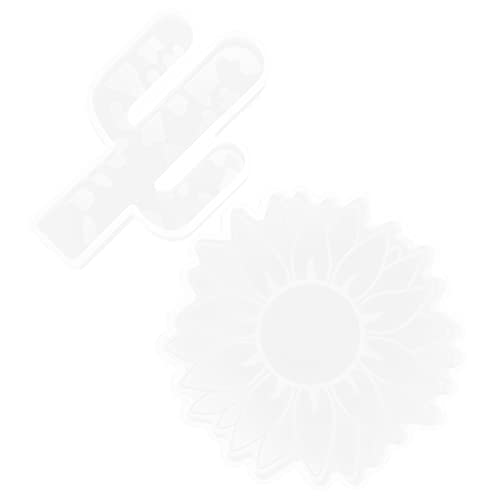 jojofuny 2 Stück Silikonform für Kerzenherstellung Teiliges Diy Gießform für Blüten und Kaktus Designs Einfaches Entformen Flexibel und Wiederverwendbar für Handwerk und Dekoration jojofuny 2 Stück Silikonform für Kerzenherstellung Teiliges Diy Gießform für Blüten und Kaktus Designs Einfaches Entformen Flexibel und Wiederverwendbar für Handwerk und Dekoration von jojofuny