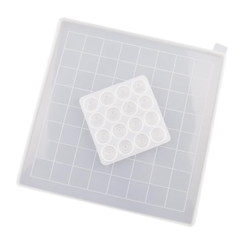 jojofuny 2 Stück Silikonformen für Schach Kreative Gießform Wiederverwendbar für Handarbeiten und Diy Projekte Langlebig und Leicht zu Reinigen für Besondere von jojofuny