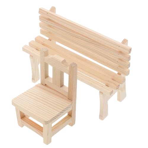 jojofuny 2 Stück Teiliges Miniatur Puppenhaus mit Holzbank und Kleiner Bank Praktische Sitzmöbel für Puppen Natürliche Holzfarbe Vielseitige Dekoration für Wohn und Spielwelten jojofuny 2 Stück Teiliges Miniatur Puppenhaus mit Holzbank und Kleiner Bank Praktische Sitzmöbel für Puppen Natürliche Holzfarbe Vielseitige Dekoration für Wohn und Spielwelten von jojofuny