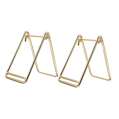 jojofuny 2 Stück Ticketinhaber Kleine Staffeleien Zum Ausstellen Lotterielos-spinner Metalldisplay Tisch-sammelständer Tombola-ticketspender Mini-staffelei-anzug Golden Rostfreier Stahl jojofuny 2 Stück Ticketinhaber Kleine Staffeleien Zum Ausstellen Lotterielos-spinner Metalldisplay Tisch-sammelständer Tombola-ticketspender Mini-staffelei-anzug Golden Rostfreier Stahl von jojofuny