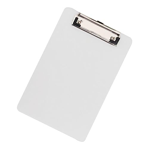 jojofuny 2 Stück Transparent PVC Klemmbrett Leicht und Stabil Schreiben und Organisieren von Dokumenten im Büro Schule oder Zuhause mit Praktischen Maßstab für Präzise Zeichnungen jojofuny 2 Stück Transparent PVC Klemmbrett Leicht und Stabil Schreiben und Organisieren von Dokumenten im Büro Schule oder Zuhause mit Praktischen Maßstab für Präzise Zeichnungen von jojofuny