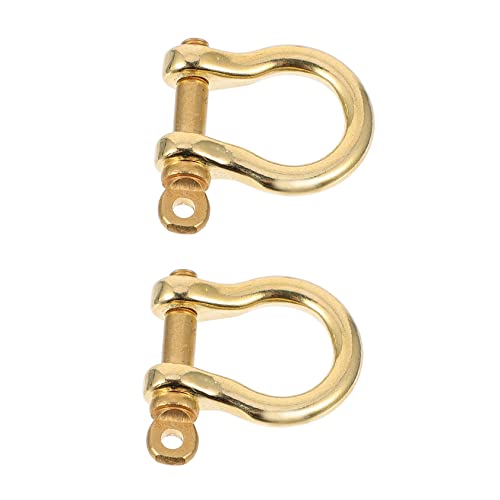 jojofuny 2 Stück U Förmige D Ringe mit Schraubverschluss D Ring für Schlüsselanhänger Leder DIY Basteln Geeignet für Rucksäcke Hundehalsbänder Gepäck und Gurte jojofuny 2 Stück U Förmige D Ringe mit Schraubverschluss D Ring für Schlüsselanhänger Leder DIY Basteln Geeignet für Rucksäcke Hundehalsbänder Gepäck und Gurte von jojofuny