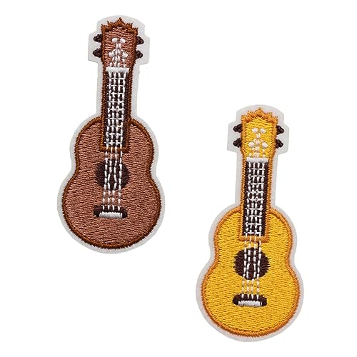 jojofuny 2 Stück Ukulele -anhänger Kleidung Nähen Flicken Aufnähen Kleidungsflicken Gestickte Applikationen Selber Machen Süße Patches Aufnäher Für Kleidung Stoff Patch Nylon jojofuny 2 Stück Ukulele -anhänger Kleidung Nähen Flicken Aufnähen Kleidungsflicken Gestickte Applikationen Selber Machen Süße Patches Aufnäher Für Kleidung Stoff Patch Nylon von jojofuny