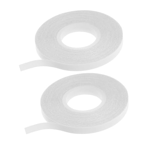 jojofuny 2 Stück Wasserlösliches doppelseitiges Klebeband Grafikband, Whiteboardband doppelseitiges klebeband für stoff Whiteboard-Klebeband klares, dünnes Blumenband Kartenbänder pva Weiß jojofuny 2 Stück Wasserlösliches doppelseitiges Klebeband Grafikband, Whiteboardband doppelseitiges klebeband für stoff Whiteboard-Klebeband klares, dünnes Blumenband Kartenbänder pva Weiß von jojofuny