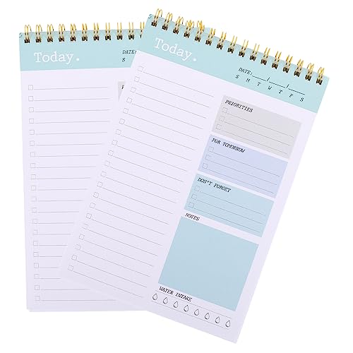 jojofuny 2 Stück Wochenplaner Organizer Notizblöcke Zeitplan Tagesplaner Notizblock Notizblöcke Tagesnotizbuch Tagesplanung Listenplaner Notizbuch Tagesagenda Planer jojofuny 2 Stück Wochenplaner Organizer Notizblöcke Zeitplan Tagesplaner Notizblock Notizblöcke Tagesnotizbuch Tagesplanung Listenplaner Notizbuch Tagesagenda Planer von jojofuny