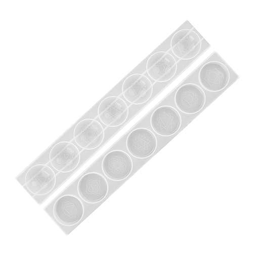 jojofuny 2 Stücke Wiederverwendbare Silikon Gießform für Diy Chakra Dekoration Epoxidharz Formen für Einzigartige Kunstwerke und Home Decor Leicht und Tragbar jojofuny 2 Stücke Wiederverwendbare Silikon Gießform für Diy Chakra Dekoration Epoxidharz Formen für Einzigartige Kunstwerke und Home Decor Leicht und Tragbar von jojofuny