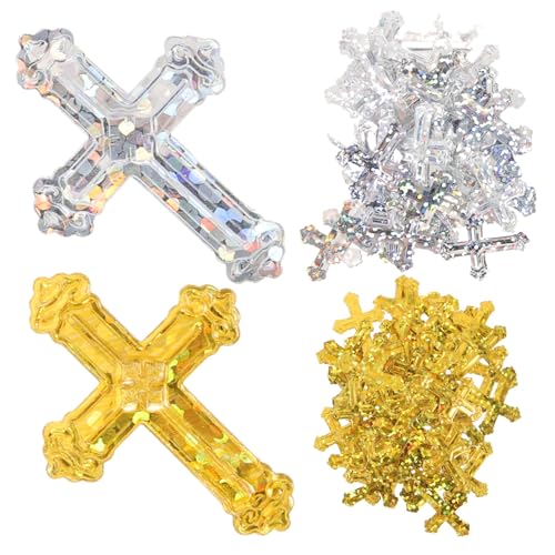 jojofuny 2 kommunionsdeko kommuniondeko konfirmationsdeko hochzeitdeko Hochzeitskonfetti Dekoration Kernstück heilig Perlen Gold metallisch für Tisch glitzerndes Konfetti kreuzen Plastik jojofuny 2 kommunionsdeko kommuniondeko konfirmationsdeko hochzeitdeko Hochzeitskonfetti Dekoration Kernstück heilig Perlen Gold metallisch für Tisch glitzerndes Konfetti kreuzen Plastik von jojofuny