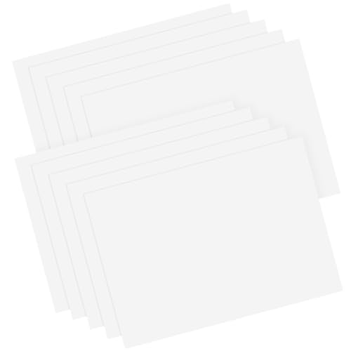 jojofuny 20 Blatt Gloss Beschichtetes Papier Aufkleberpapier Aufkleber Beschriftungen Kunstpapier Groß Leer Klebeetiketten Poster Papier Etiketten Aufkleber Ästhetisch Pvc Weiß von jojofuny