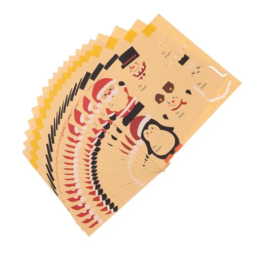 jojofuny 20 Blatt Selbstklebende Weihnachtsaufkleber mit Etiketten pro Festliche Geschenk Umschlagsversiegelung Dekorative Weihnachtliche Geschenkanhänger Vielseitige Party Kartenaufkleber jojofuny 20 Blatt Selbstklebende Weihnachtsaufkleber mit Etiketten pro Festliche Geschenk Umschlagsversiegelung Dekorative Weihnachtliche Geschenkanhänger Vielseitige Party Kartenaufkleber von jojofuny
