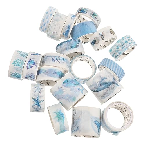 jojofuny 20 Rollen Washi Tape Diy Klebeband Umweltfreundliches Scrapbook Zubehör Zufälligen Designs für Handarbeiten und Dekoration jojofuny 20 Rollen Washi Tape Diy Klebeband Umweltfreundliches Scrapbook Zubehör Zufälligen Designs für Handarbeiten und Dekoration von jojofuny