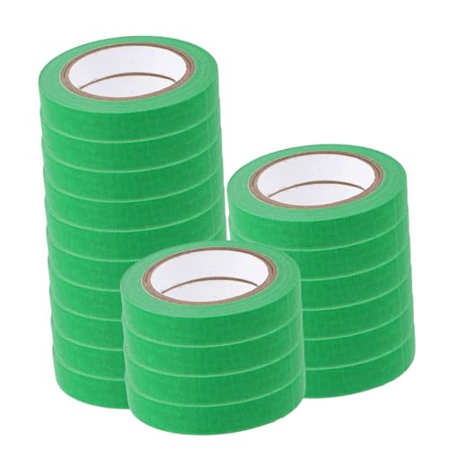 jojofuny 20 Rollen einfarbiges Klebeband schwer- Vinyl kleiden Heften Herstellung dünn Naht Beschriftungsband Papier Klebeband farbiges Abdeckband farbiges Malerband Kunstband Grün jojofuny 20 Rollen einfarbiges Klebeband schwer- Vinyl kleiden Heften Herstellung dünn Naht Beschriftungsband Papier Klebeband farbiges Abdeckband farbiges Malerband Kunstband Grün von jojofuny