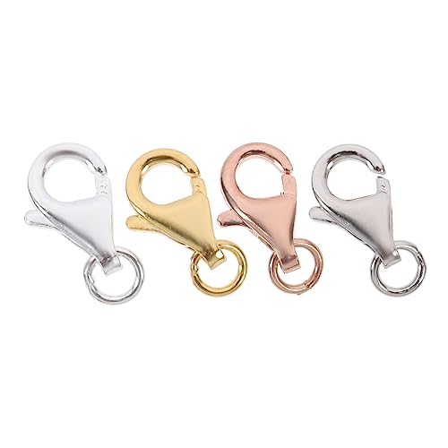 jojofuny 20 Sätze Diy Armband Verschlüsse Lobster Clasp für Schmuckherstellung Silber Gold Roségold Einfache Installation für Armbänder jojofuny 20 Sätze Diy Armband Verschlüsse Lobster Clasp für Schmuckherstellung Silber Gold Roségold Einfache Installation für Armbänder von jojofuny