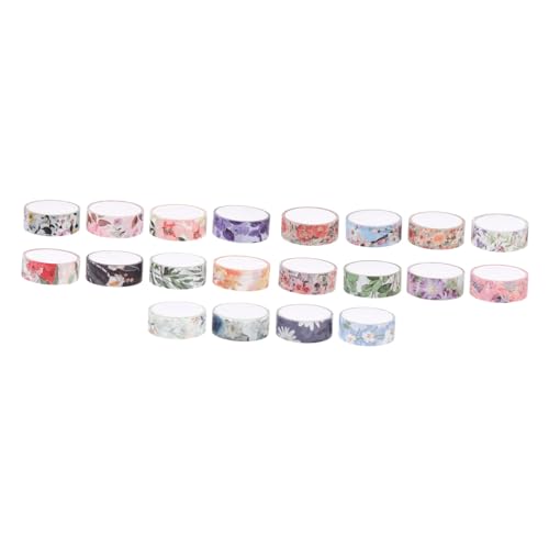 jojofuny 20 Stück Blumendesign Washi Tapes Handgezeichnete Klebebänder für Scrapbooking Diy und Journaling Vielseitige Dekoration für Alben und Hohe Klebkraft und Lebendige Farben jojofuny 20 Stück Blumendesign Washi Tapes Handgezeichnete Klebebänder für Scrapbooking Diy und Journaling Vielseitige Dekoration für Alben und Hohe Klebkraft und Lebendige Farben von jojofuny